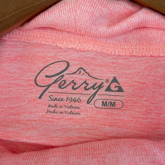 NWOT Women’s Gerry pink heathered pullover cowl neck Medium - Picture 3 of 4